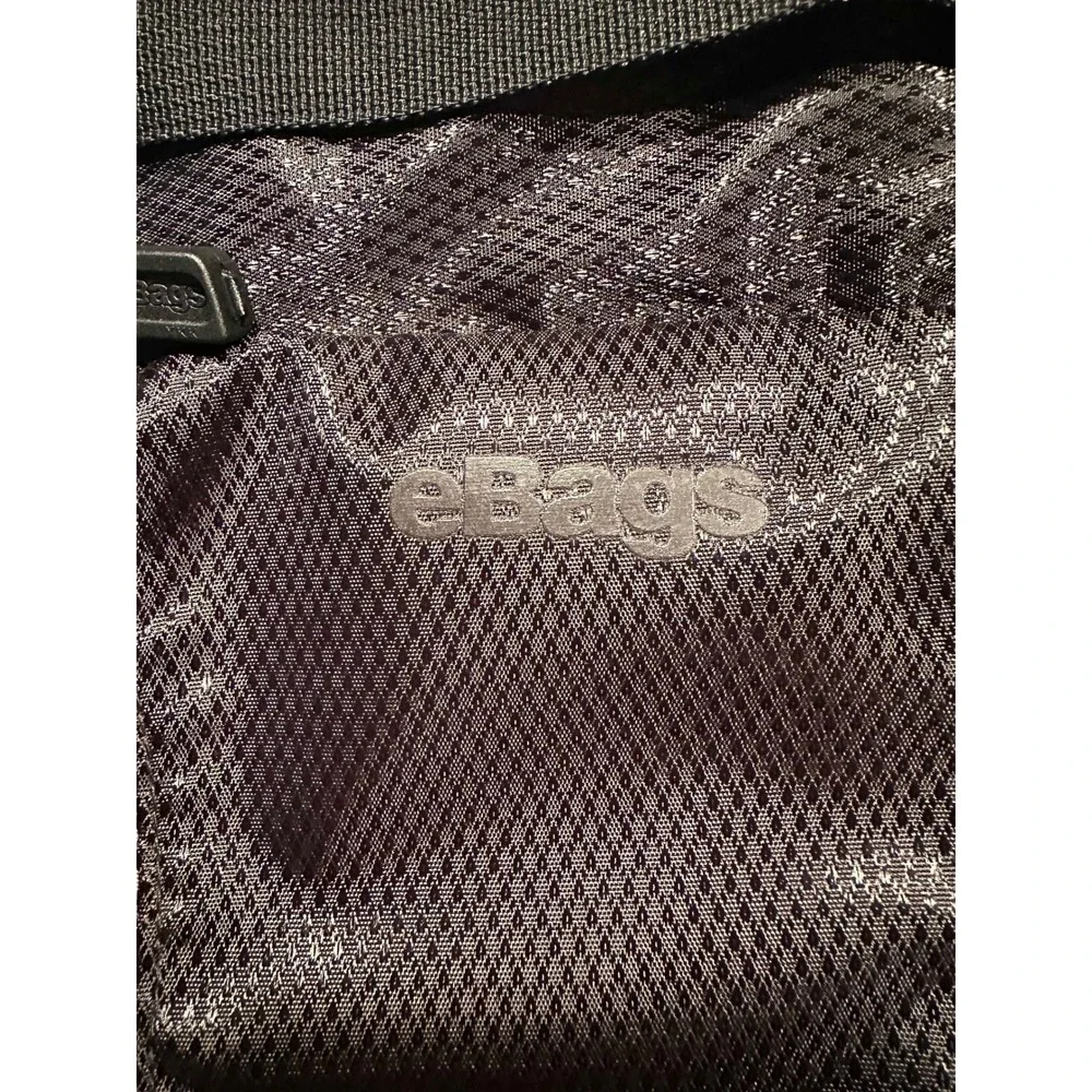 eBags Set of 3 Compression Packing Cubes Black Travel Organizer EB2063-M-BLK